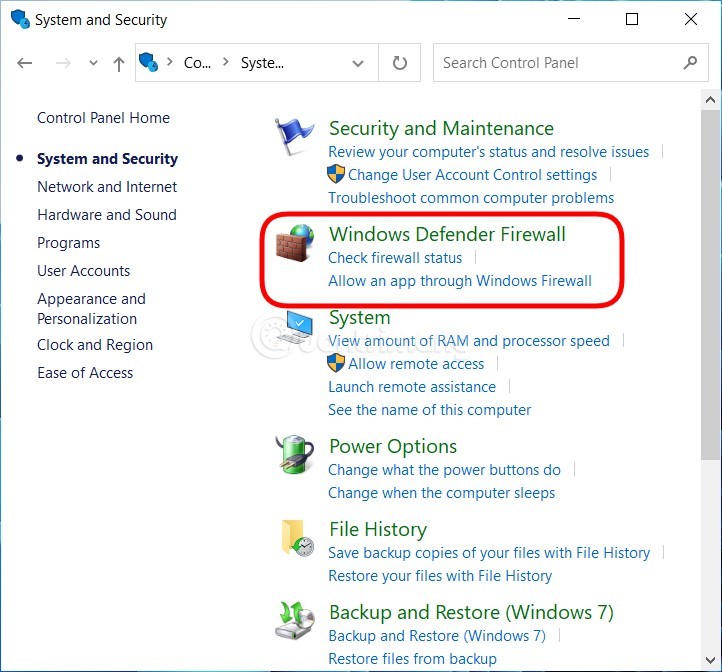 3 طرق لإيقاف تشغيل جدار الحماية في نظام التشغيل Windows 10