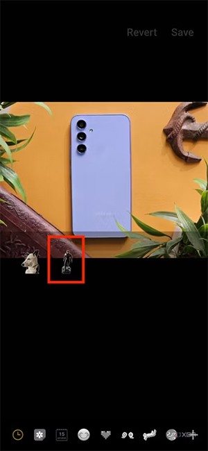 Bagaimana untuk membuat pelekat daripada foto pada Samsung