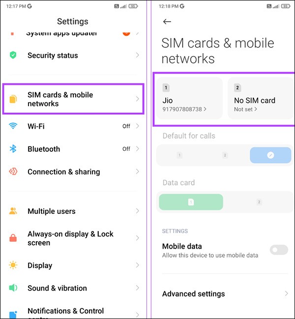 วิธีปิดการโทรผ่าน WiFi บน Android