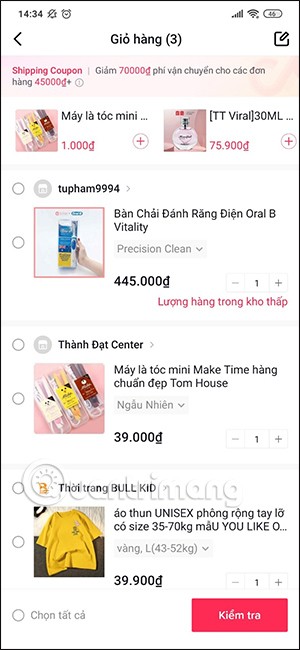 Инструкция по проверке корзины покупок в TikTok Shop
