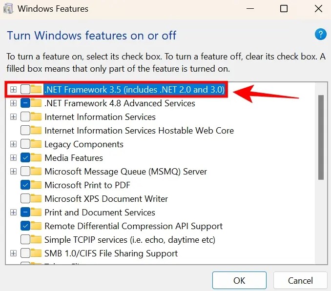 Como corrigir o erro de instalação 0x800f081f no Windows 11