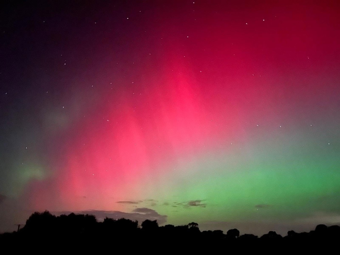 Las tormentas solares están creando impresionantes auroras en todo el mundo