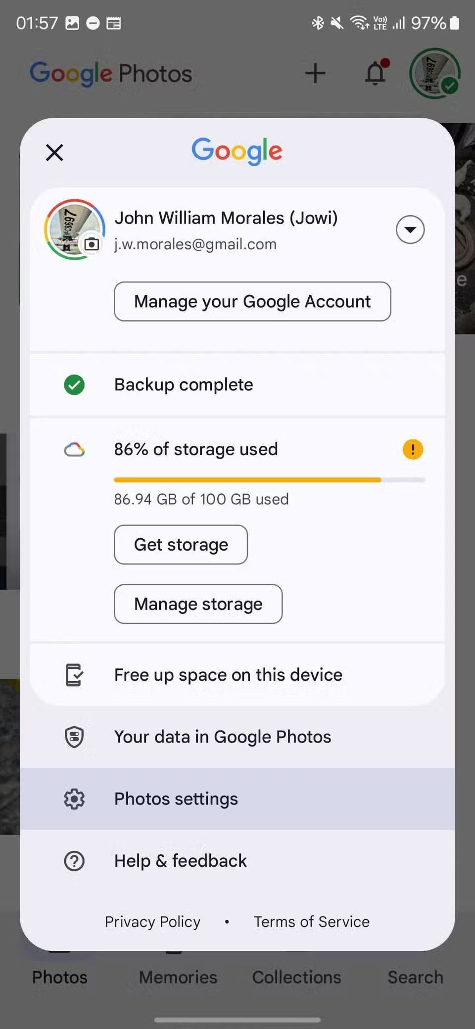 Google Photos voegt functie toe voor het ongedaan maken van apparaatback-ups voor Android