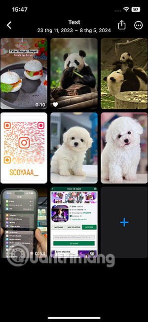 تعليمات إضافة وحذف الصور في ألبوم ذكريات iPhone