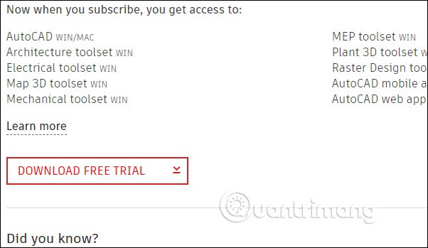 تنزيل رخصة أوتوكاد 2020 المجانية (AutoCAD Student) تنزيل رخصة أوتوكاد 2020 المجانية (AutoCAD Student)