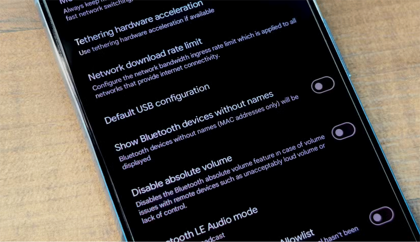 12 من خيارات المطور الأكثر قابلية للتعديل على Android