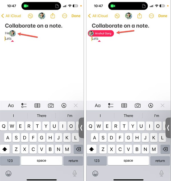 Samenwerken aan notities in FaceTime Samenwerken aan notities in FaceTime