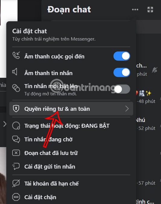 How to turn off end-to-end encryption on Messenger phone, PC