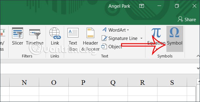 Istruzioni per l'inserimento del simbolo delta in Excel