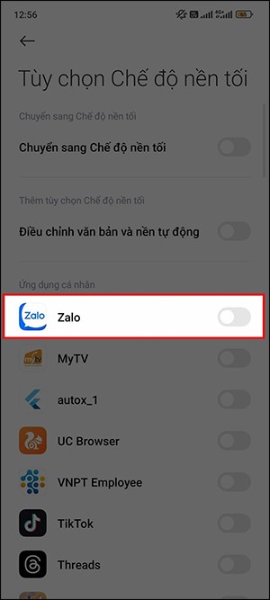 Инструкции по включению темного фона для дополнительных приложений на Xiaomi