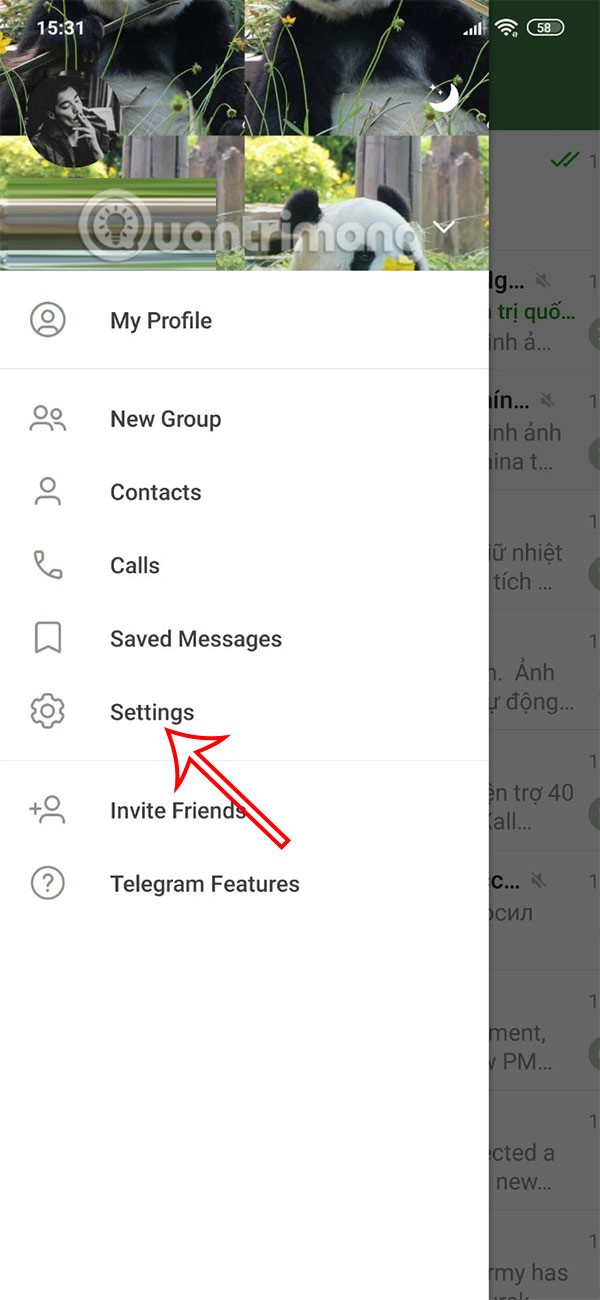كيفية تعيين صورة شخصية عامة لحساب Telegram