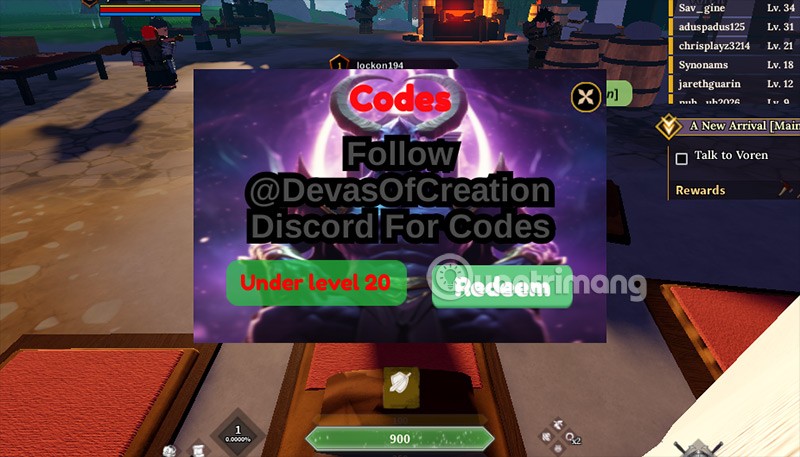 Latest Devas of Creation Roblox Codes and How to Redeem Codes