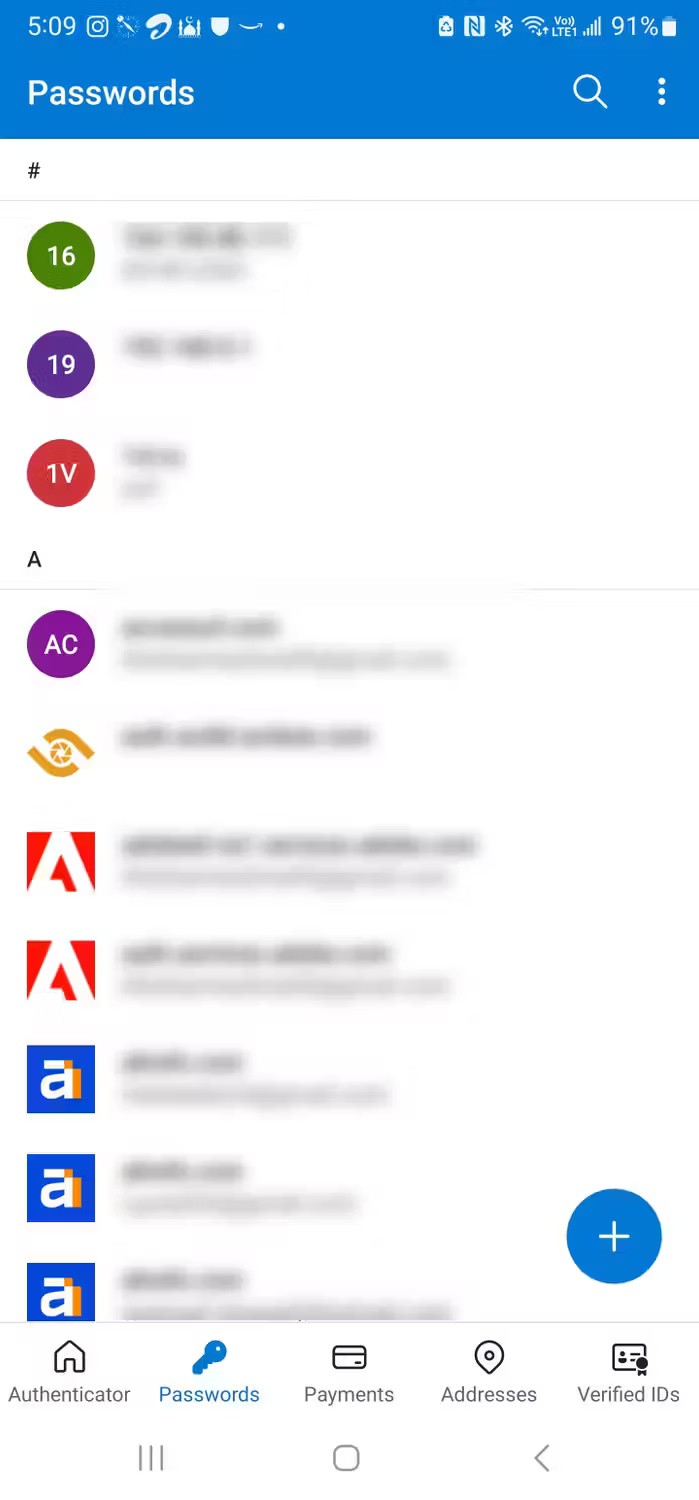 Comment utiliser Microsoft Authenticator comme gestionnaire de mots de passe