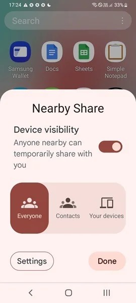 Apps delen met familie op Android