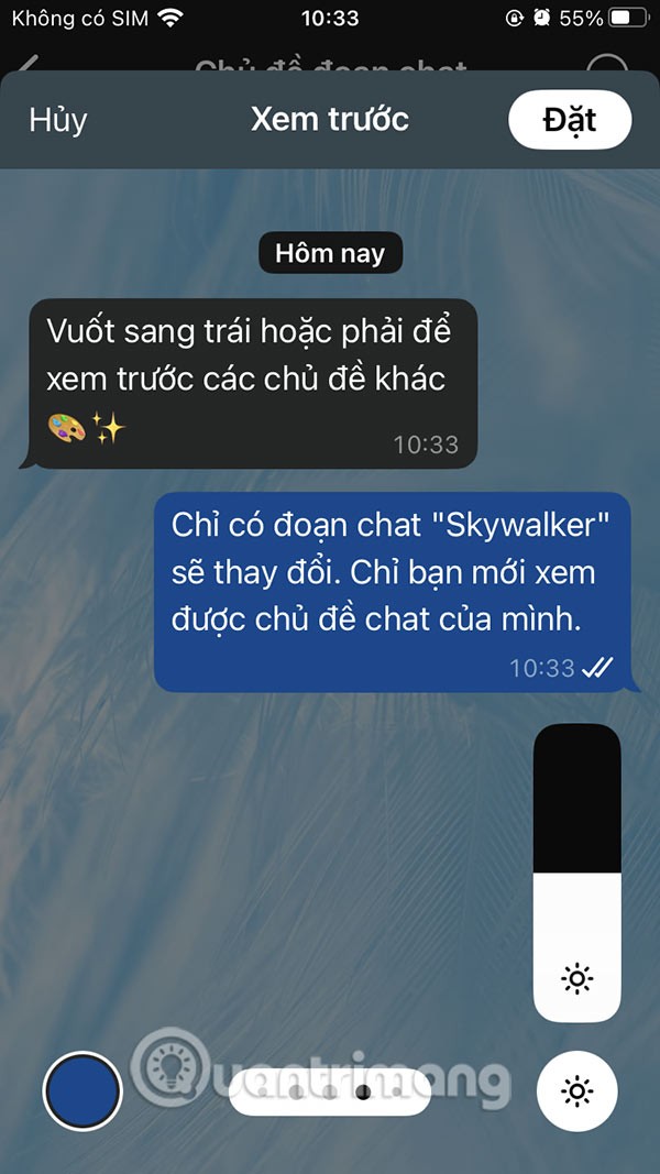 Instruções para definir o papel de parede do bate-papo no WhatsApp