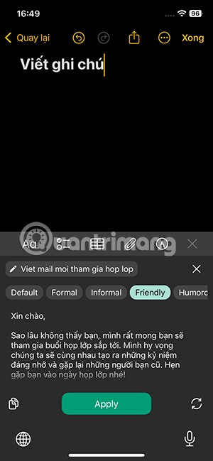 Come usare lo strumento di scrittura AI senza iPhone 15