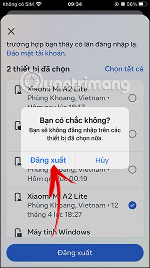 Arahan untuk log keluar dari Facebook dari jauh apabila akaun anda digodam
