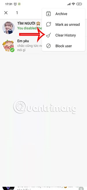How to delete Telegram messages, Telegram message history