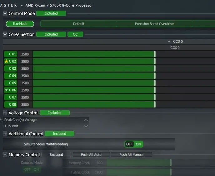 降低 CPU 溫度的降壓說明