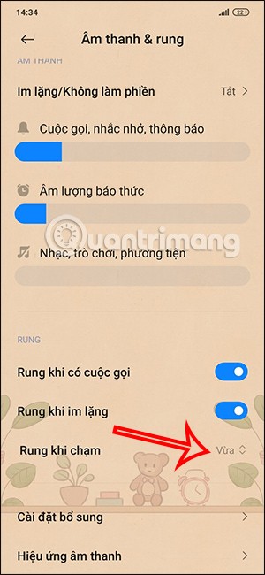 Instructions for adjusting vibration mode on Xiaomi phones