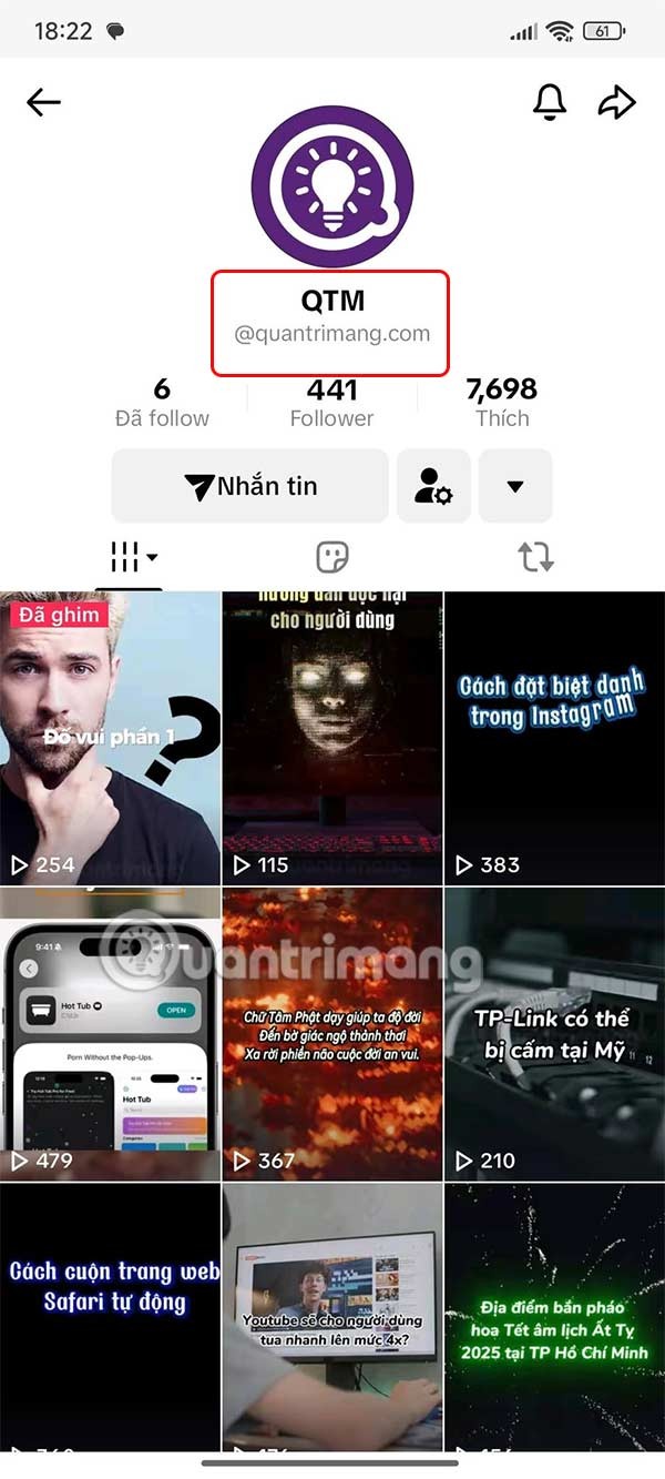 คำแนะนำในการตั้งชื่อเล่นให้บัญชีเพื่อนบน TikTok คำแนะนำในการตั้งชื่อเล่นให้บัญชีเพื่อนบน TikTok
