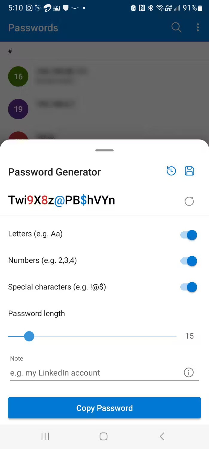 Comment utiliser Microsoft Authenticator comme gestionnaire de mots de passe