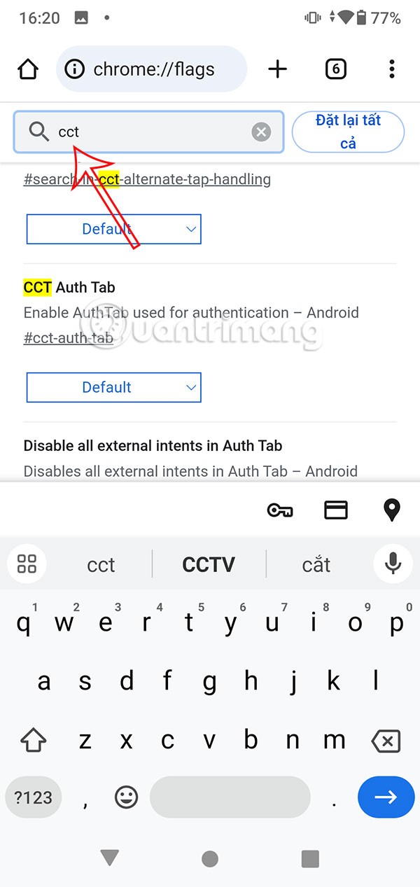 كيفية تقليل حجم روابط Chrome المفتوحة من تطبيقات Android