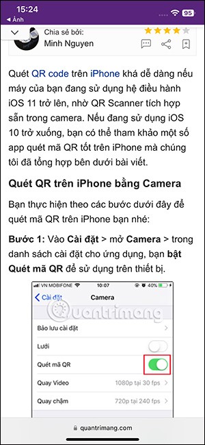iPhone'da QR kodlarını taramanın 4 basit yolu