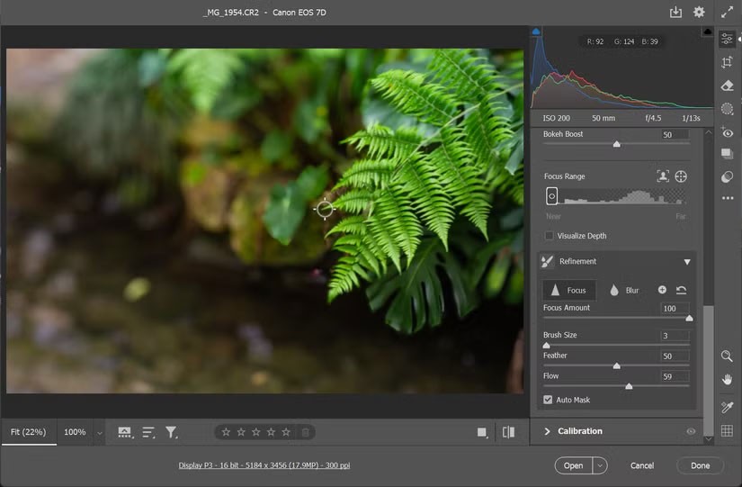 Waarom wordt Lens Blur in Photoshop gebruikt voor artistieke fotobewerking?