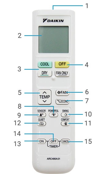 Jak ustawić timer klimatyzatora Daikin, aby włączał się i wyłączał o żądanej porze Jak ustawić timer klimatyzatora Daikin, aby włączał się i wyłączał o żądanej porze