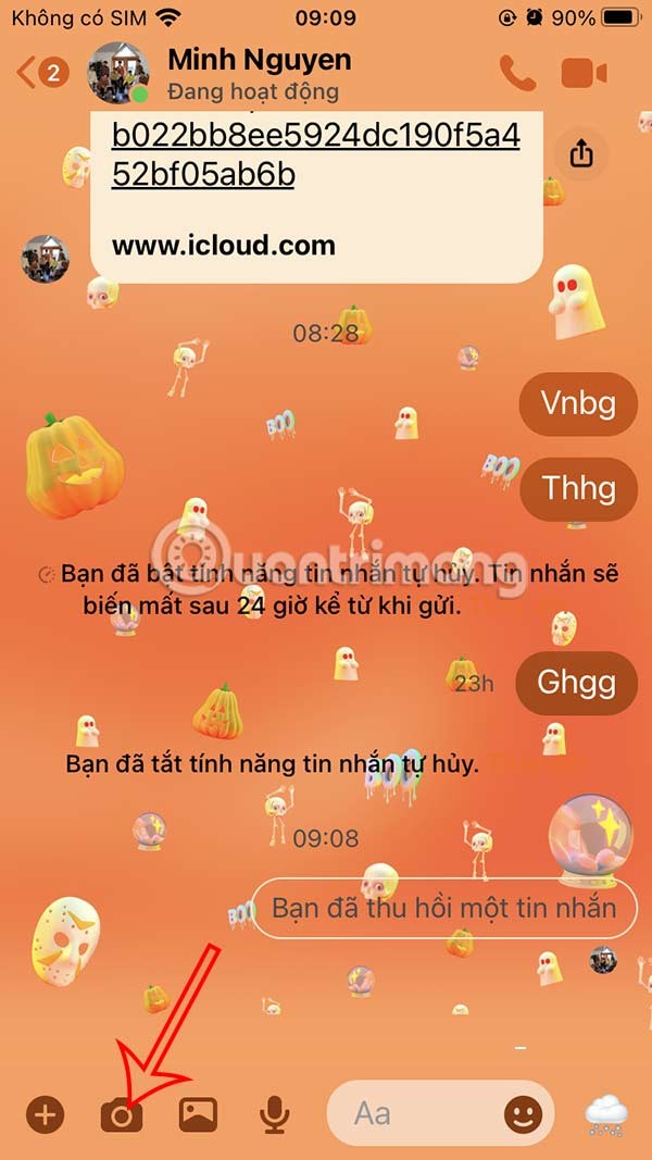 Инструкции по отправке фотографий, которые можно просмотреть только один раз в Messenger
