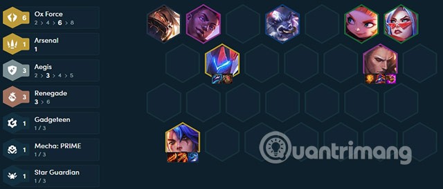 Baue Oxen Warrior DTCL auf, Oxen Warrior-Team, Staffel 8, DTCL