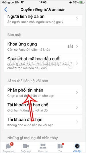 How to not receive messages from strangers on Messenger
