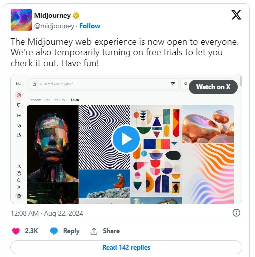 Qualquer pessoa pode experimentar o Midjourney gratuitamente (não é necessário Discord)