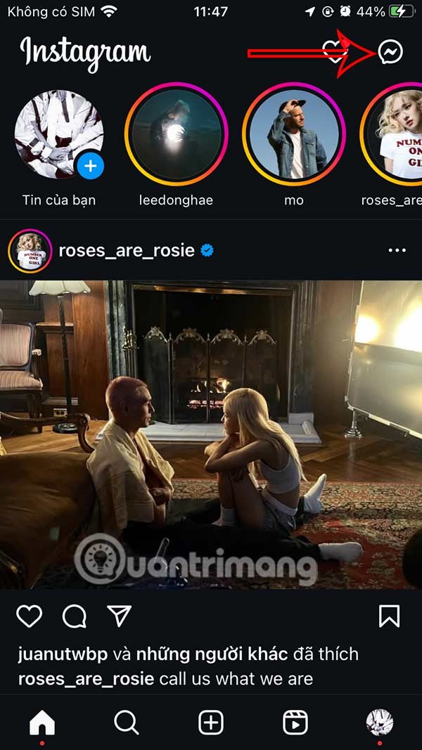 Instagramでライブ位置情報を送信する方法