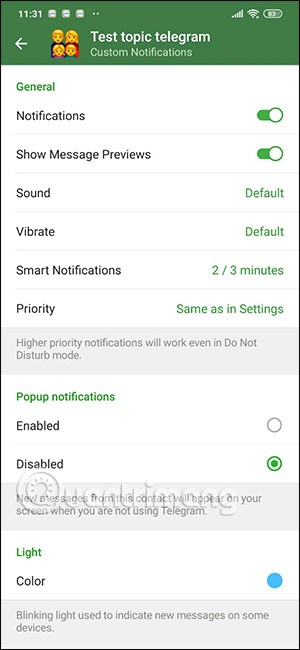 如何建立 Telegram 群組討論主題