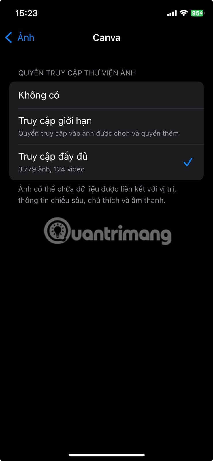 如何檢查哪些應用程式正在存取 iPhone 上的照片庫