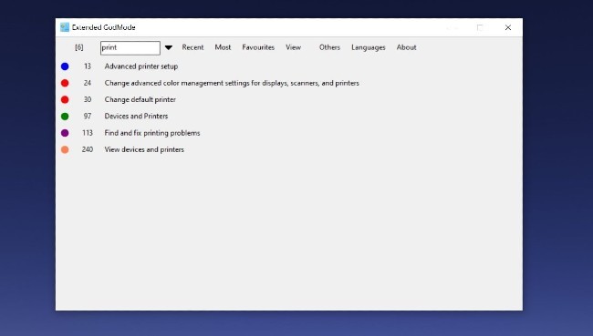 Activați GodMode pe Windows 10, 8 și 7