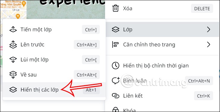 How to group layers in Canva