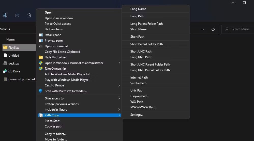 6 Cara untuk Menyalin Laluan Fail dan Folder dalam Windows 11