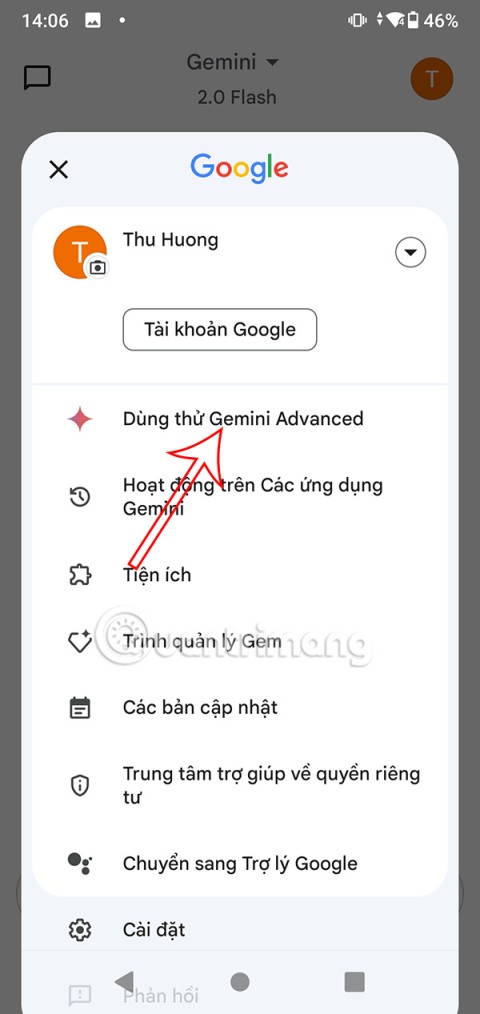 Instructions pour vous inscrire gratuitement à Google One AI Premium pendant 1 mois