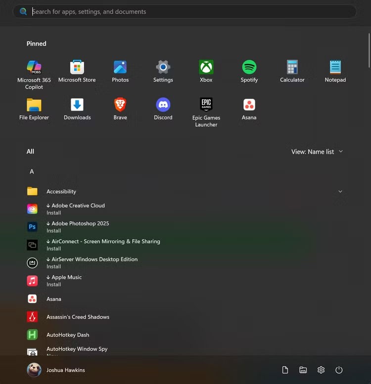 O Windows 11 fará uma mudança muito necessária no menu Iniciar