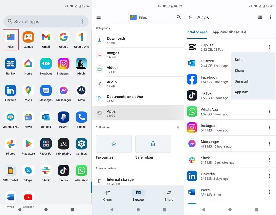 How to find hidden apps on Android