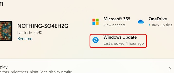 Istruzioni per vedere l'ultimo orario di Windows Update Istruzioni per vedere l'ultimo orario di Windows Update
