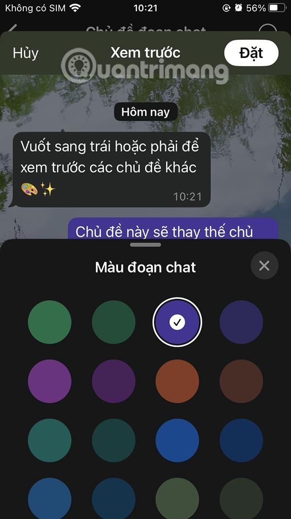 Instruções para definir o papel de parede do bate-papo no WhatsApp