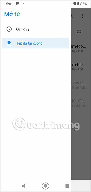 Instructions pour envoyer des fichiers sur Messenger sur téléphone et ordinateur
