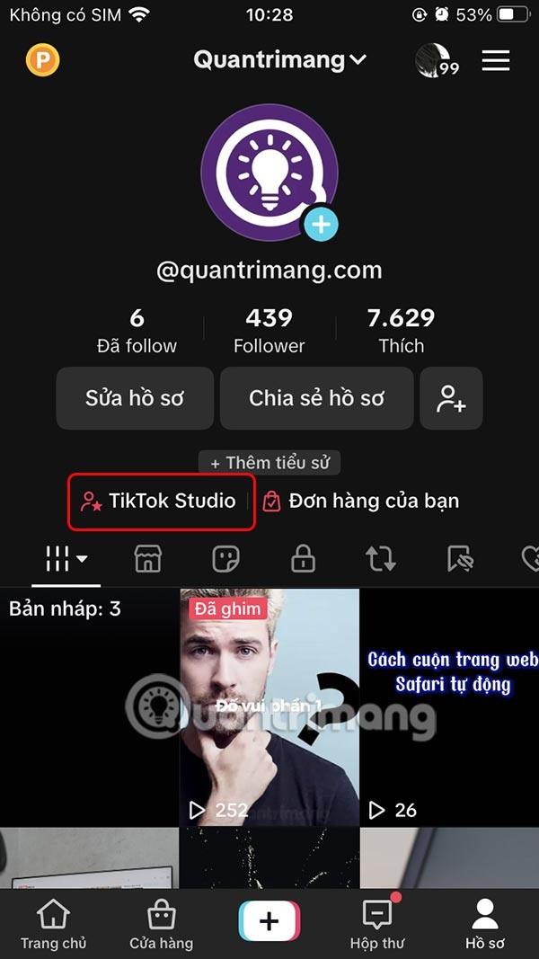 Как проверить аккаунт TikTok