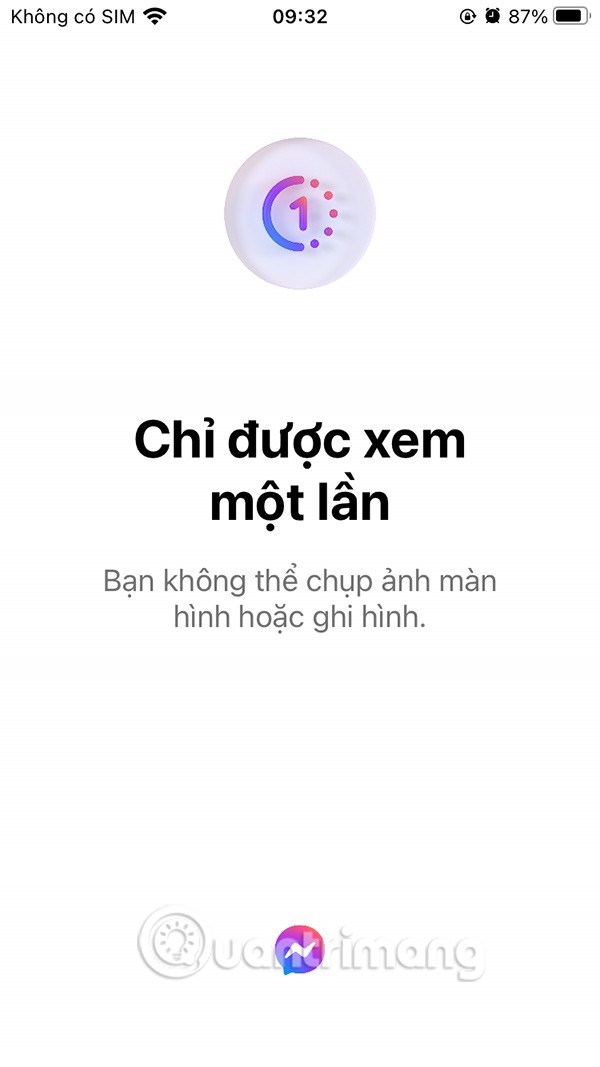 Инструкции по отправке фотографий, которые можно просмотреть только один раз в Messenger