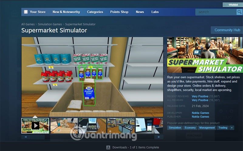 Como baixar o Supermarket Simulator para PC
