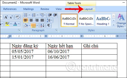 Comment répéter la barre de titre d'un tableau dans Word Comment répéter la barre de titre d'un tableau dans Word